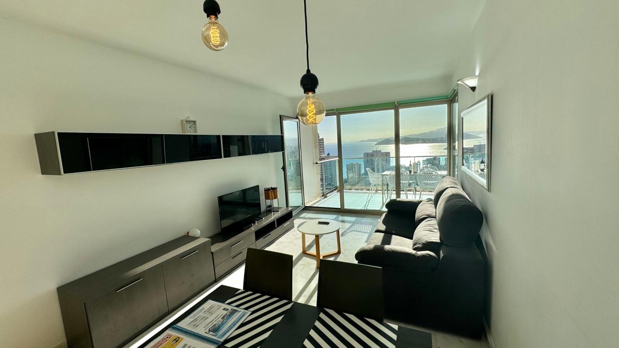 Highrise Apartment With Stunning Views From Private Balcony 85 Benidorm Zewnętrze zdjęcie