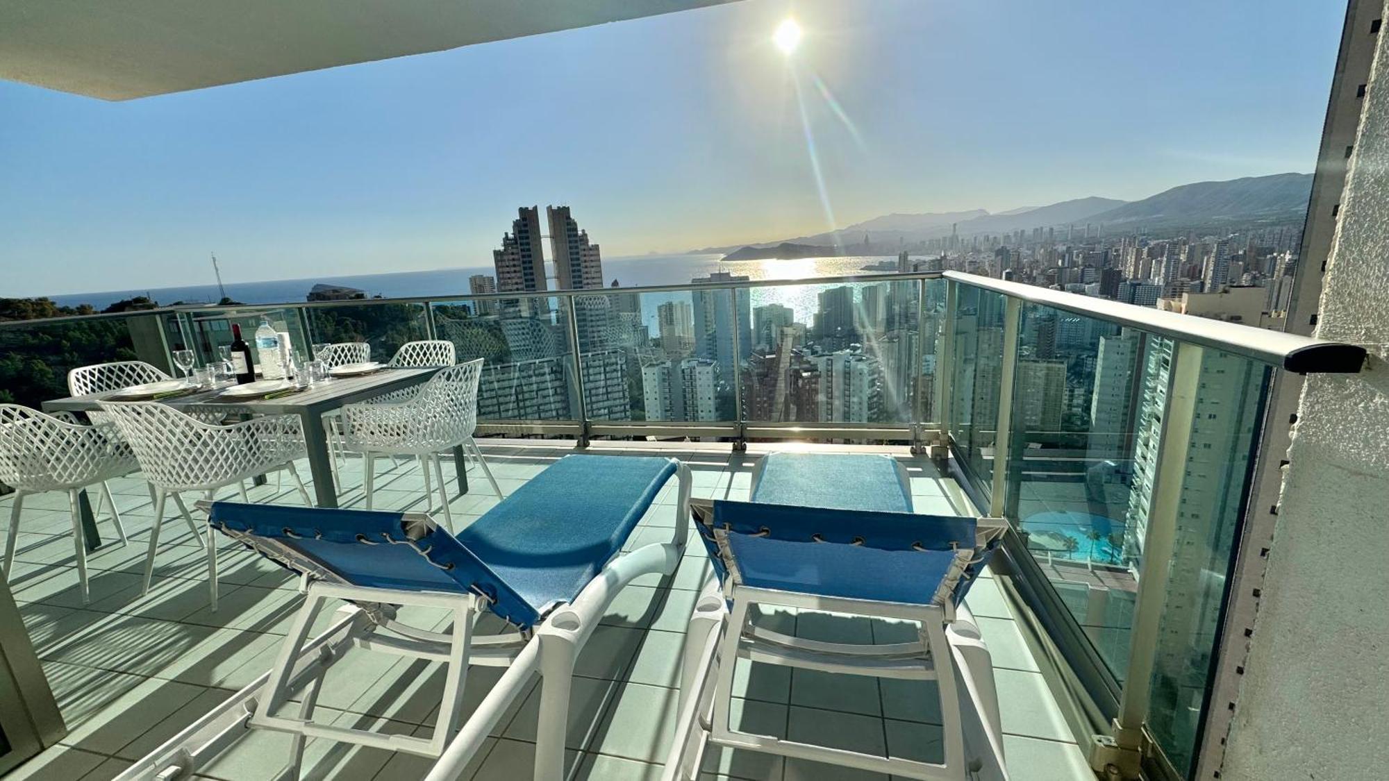 Highrise Apartment With Stunning Views From Private Balcony 85 Benidorm Zewnętrze zdjęcie